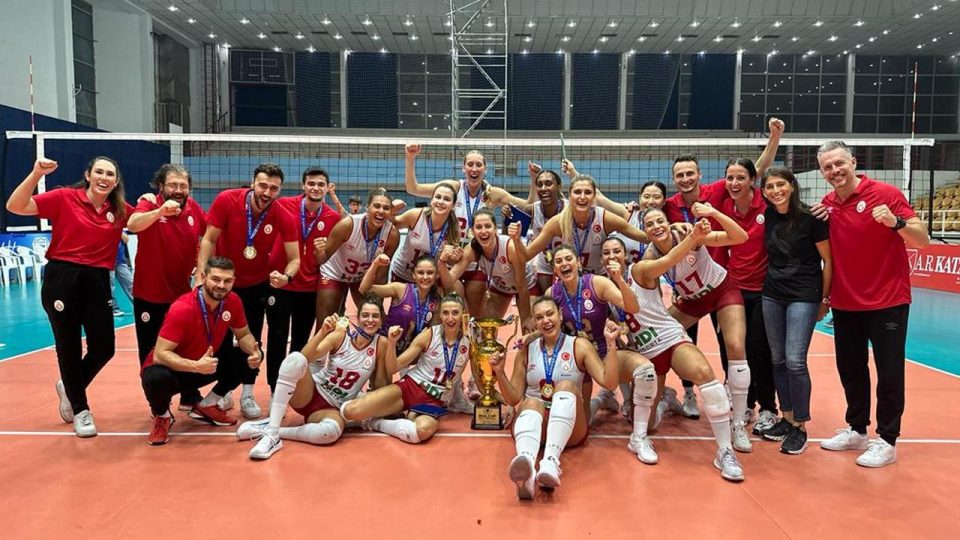 Balkan Kupası’nda şampiyon Galatasaray Kadın Voleybol Takımı